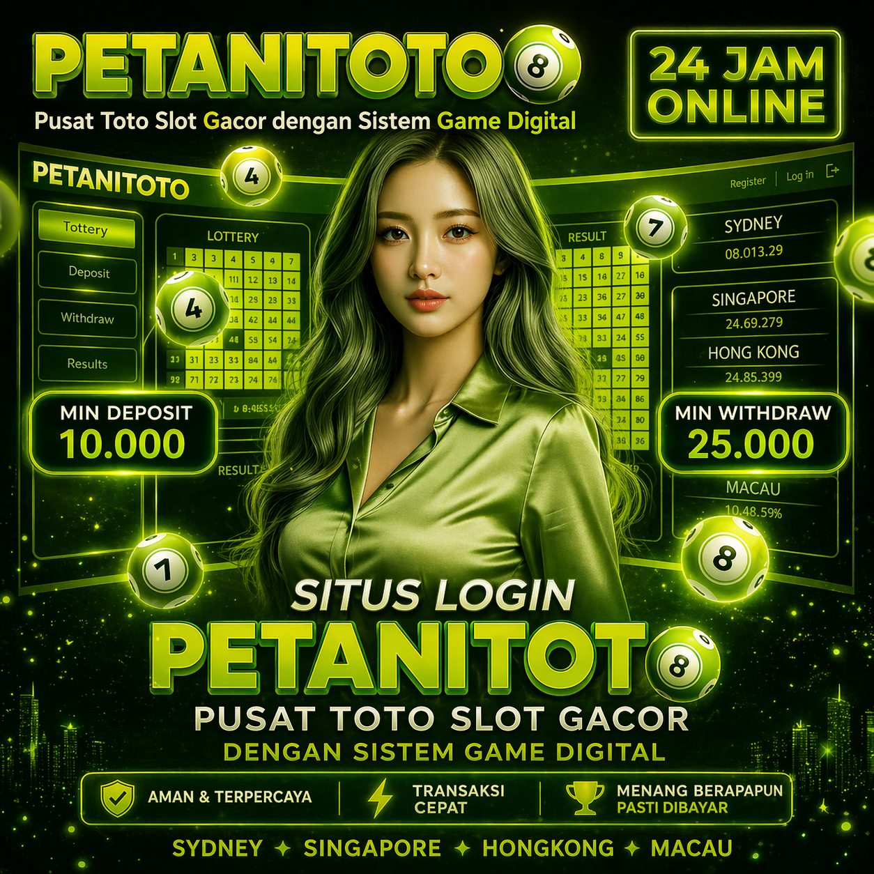 PETANITOTO ✦ Pusat Toto Slot Gacor dengan Sistem Game Digital