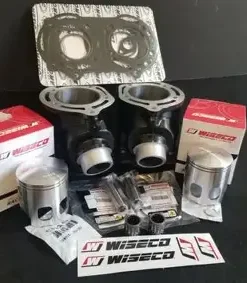 Banshee Top End Rebuild Kit Wiseco 513M06400 Pistons Domes Repair Assembly Parts
