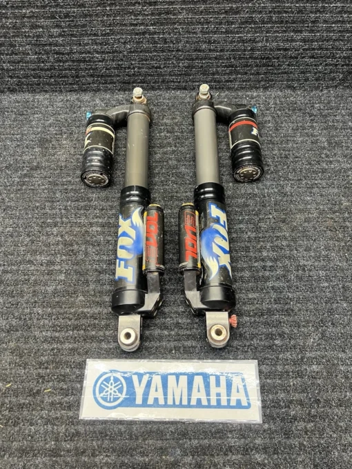 04-09 Yamaha Yfz450 YFZ450 Fox Podium x Front Shocks Absorbers 18.5in #165 Unlock the full performance potential of your 2004–2009 Yamaha YFZ450 with this premium set of Fox Podium X Front Shocks