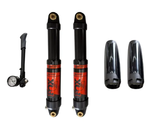 FOX FLOAT 3 FRONT AIR SHOCKS SUSPENSION 14.5" YAMAHA BANSHEE 350 ALL  Take your Yamaha Banshee 350 to the next level of handling and ride quality with a set of FOX FLOAT 3 Front Air Shocks Suspension (14.5”)