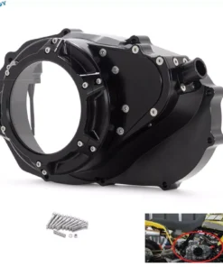 Aluminum Billet Lock Up Clutch Cover For Yamaha Banshee 350 YFZ 350 87-06 Black