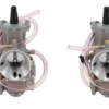 Yamaha Banshee 350 with the Sudco Keihin PWK 28mm carburetors — available now as a SPECIAL PRICE pair (set of 2). Enjoy improved throttle response, increased power, and race-proven performance.
