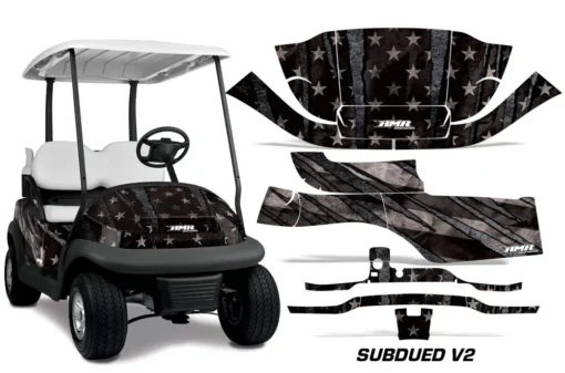 Golf Graphics Decal Stickers Subdued V2
